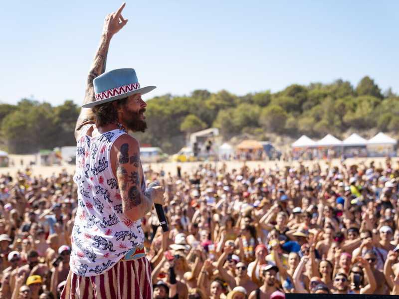  Un'immagine del Jova beach party (Ansa)