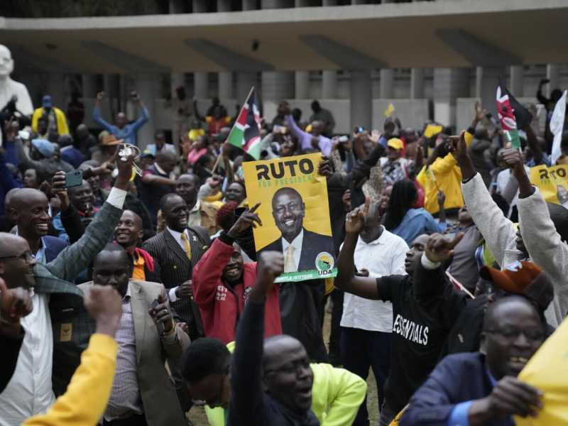 Chi è Ruto, il nuovo presidente del Kenya