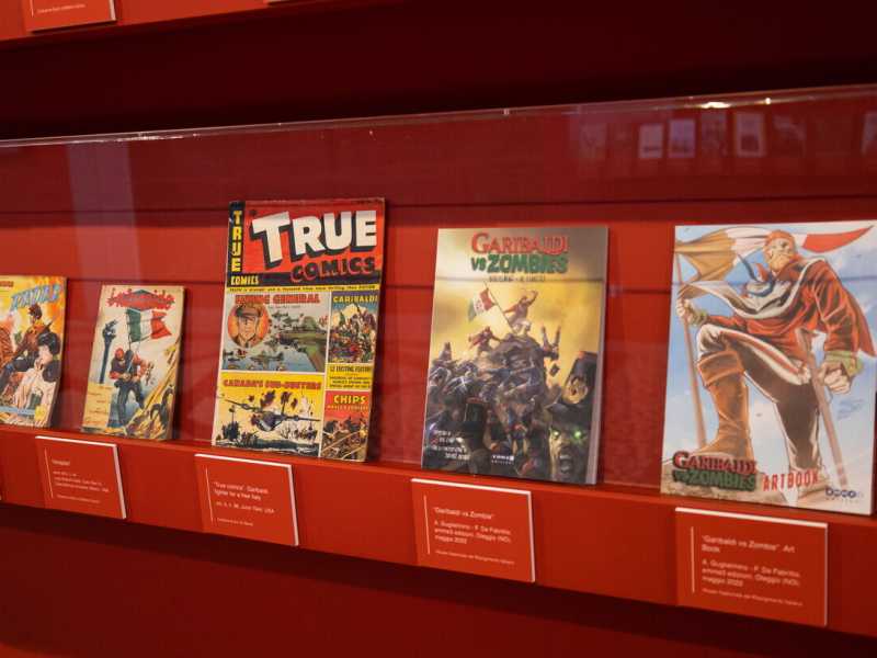 &nbsp;Pubblicit&agrave; con l&rsquo;immagine di Garibaldi esposte nella mostra &ldquo;Garibaldi icona pop&rdquo; al Museo del Risorgimento di Torino