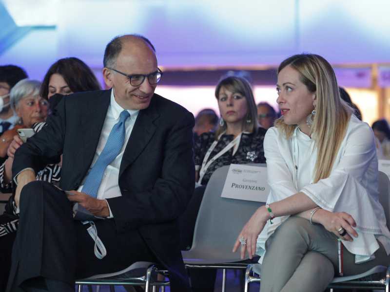 Letta-Meloni, sfida Usa in tv. Il dem alla Cnn contro "il pericolo trumpismo in Italia"