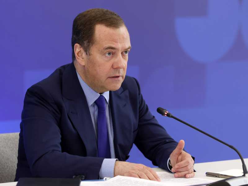 Dmitri Medvedev, Foto di LaPresse <br />
