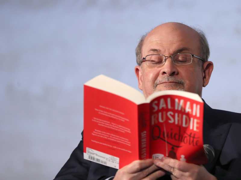 Salman Rushdie, Foto Ansa&nbsp;<br />