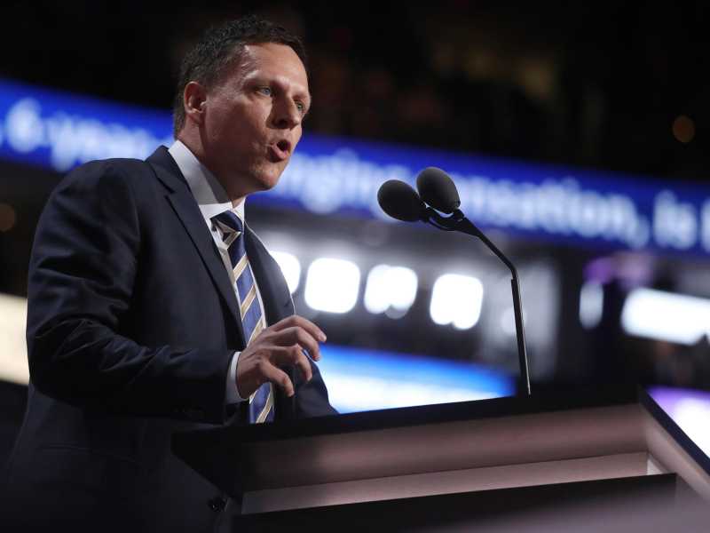 Peter Thiel, foto Ansa&nbsp;<br />