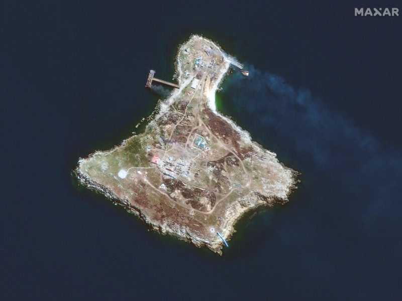 Isola dei Serpenti, foto Ansa <br />