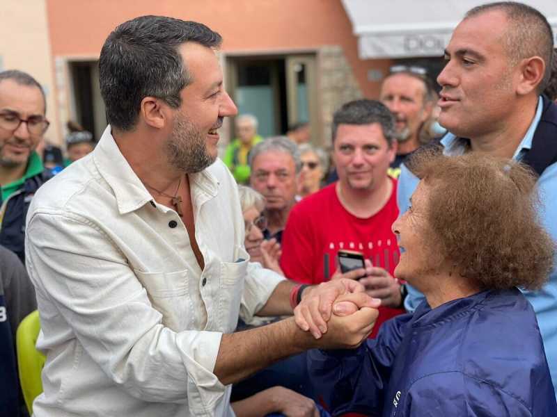 Foto tratta dalla pagina Facebook Lega - Salvini Premier&nbsp;<br />