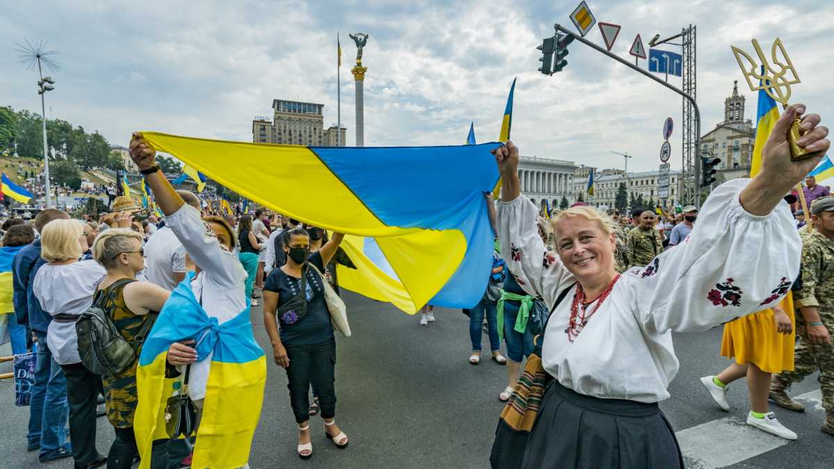 Immagine di Le sirene d'allarme e la (non) festa dell'Indipendenza ucraina