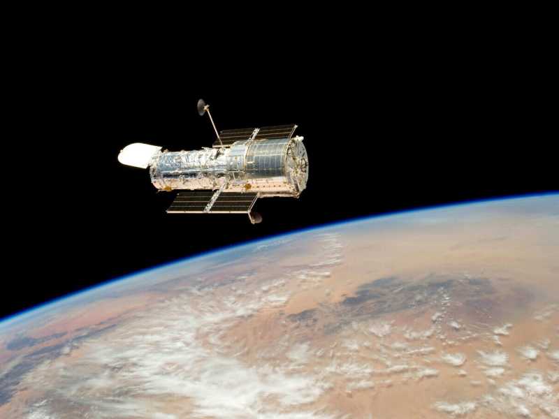 Il telescopio spaziale Hubble (Ansa) 
