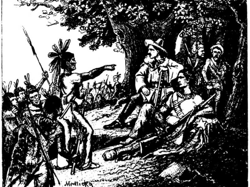 Un'illustrazione di Winnetou del 1899 (Wikimedia commons) <br />