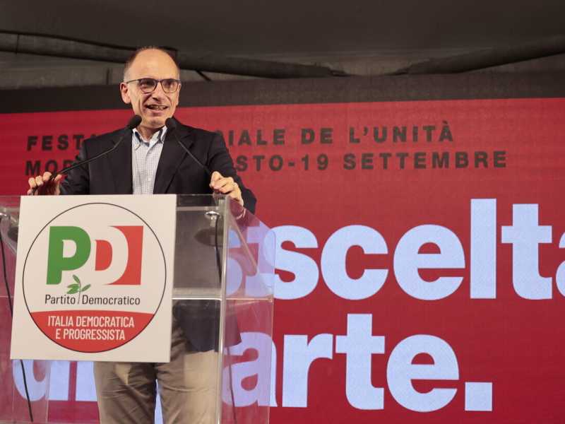  Enrico Letta (Ansa)