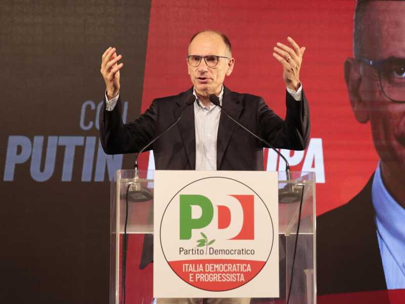 Enrico Letta (Ansa)