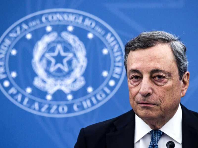 Mario Draghi (Ansa)