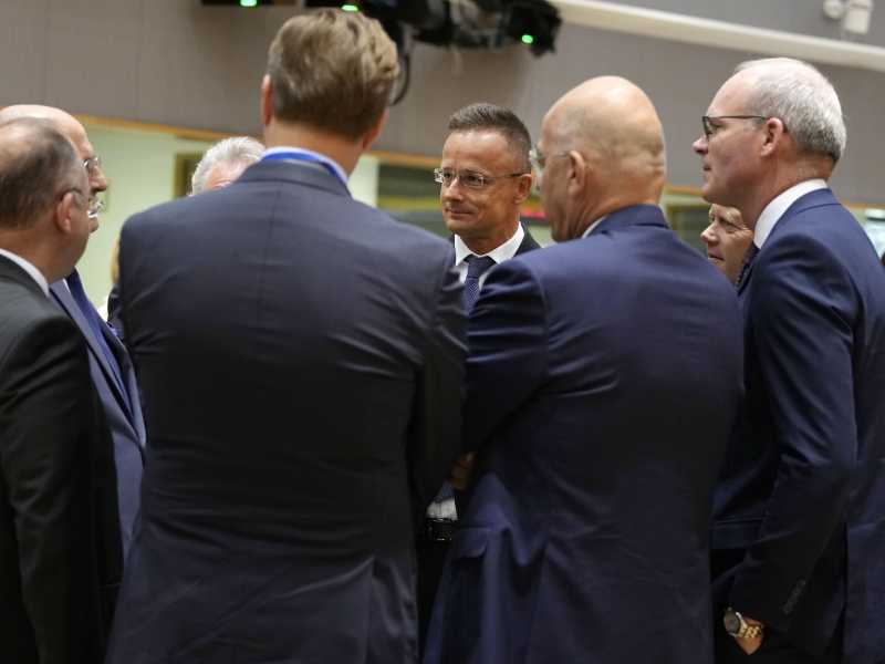 Ministri degli esteri Ue, Foto di LaPresse&nbsp;<br />