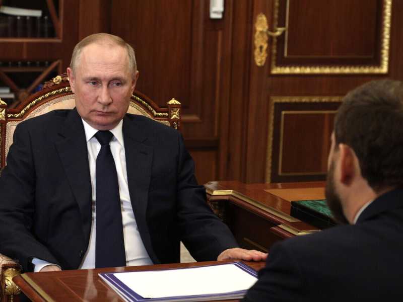Foto di Kremlin Pool, Mikhail Klimentev, via Epa, via Ansa &nbsp;<br />