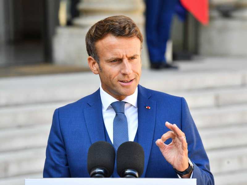Emmanuel Macron (Ansa)