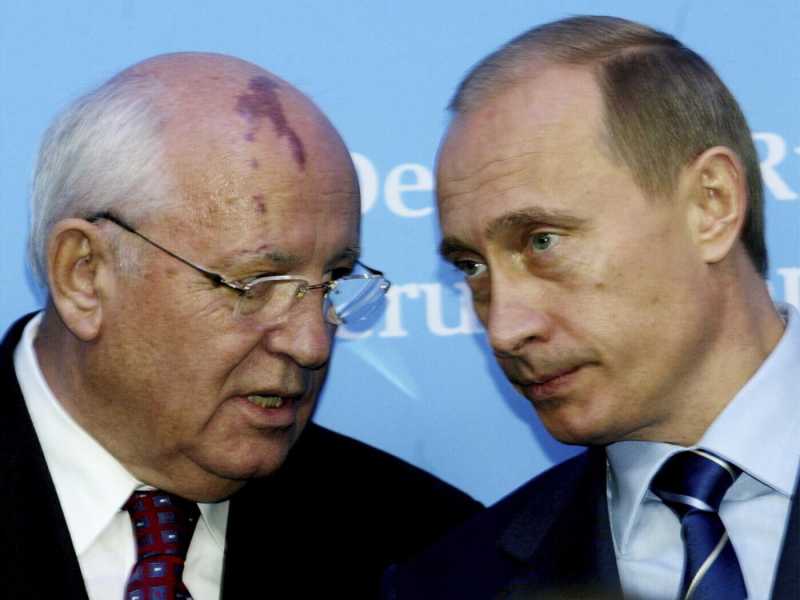 Gorbaciov, Putin e l'Unione sovietica