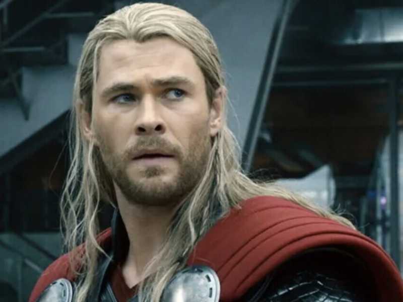 Chris Hamswort nei panni di Thor