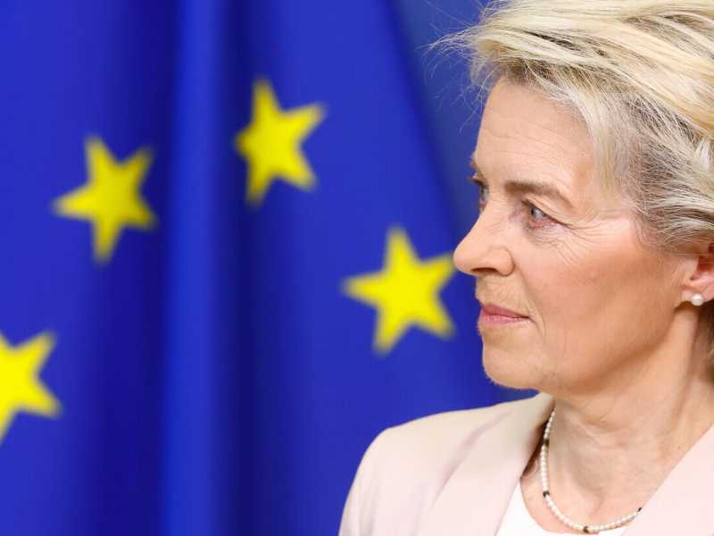 &nbsp;La presidente della Commissione europea Ursola von der Leyen (Ansa)