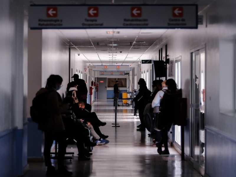 Ospedale argentino (foto Epa via Ansa) <br />