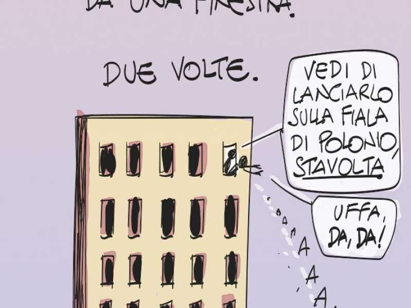  La vignetta di Makkox pubblicata sul Foglio del 1 settembre