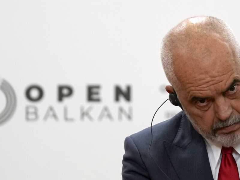 &nbsp;Il primo ministro albanese Edi Rama (foto LaPresse)