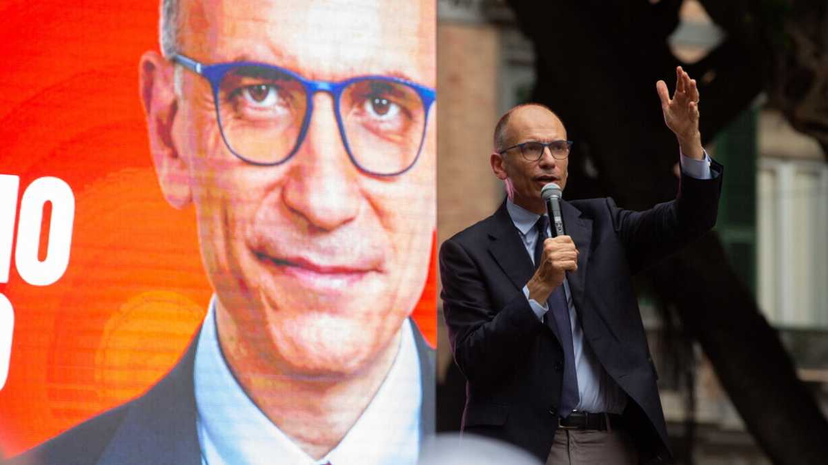 Immagine di Enrico Letta e la sbronza da Rosatellum