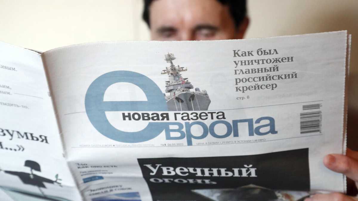 Immagine di "In Russia anche un fiammifero può scatenare l’incendio", dice il direttore europeo di Novaya Gazeta