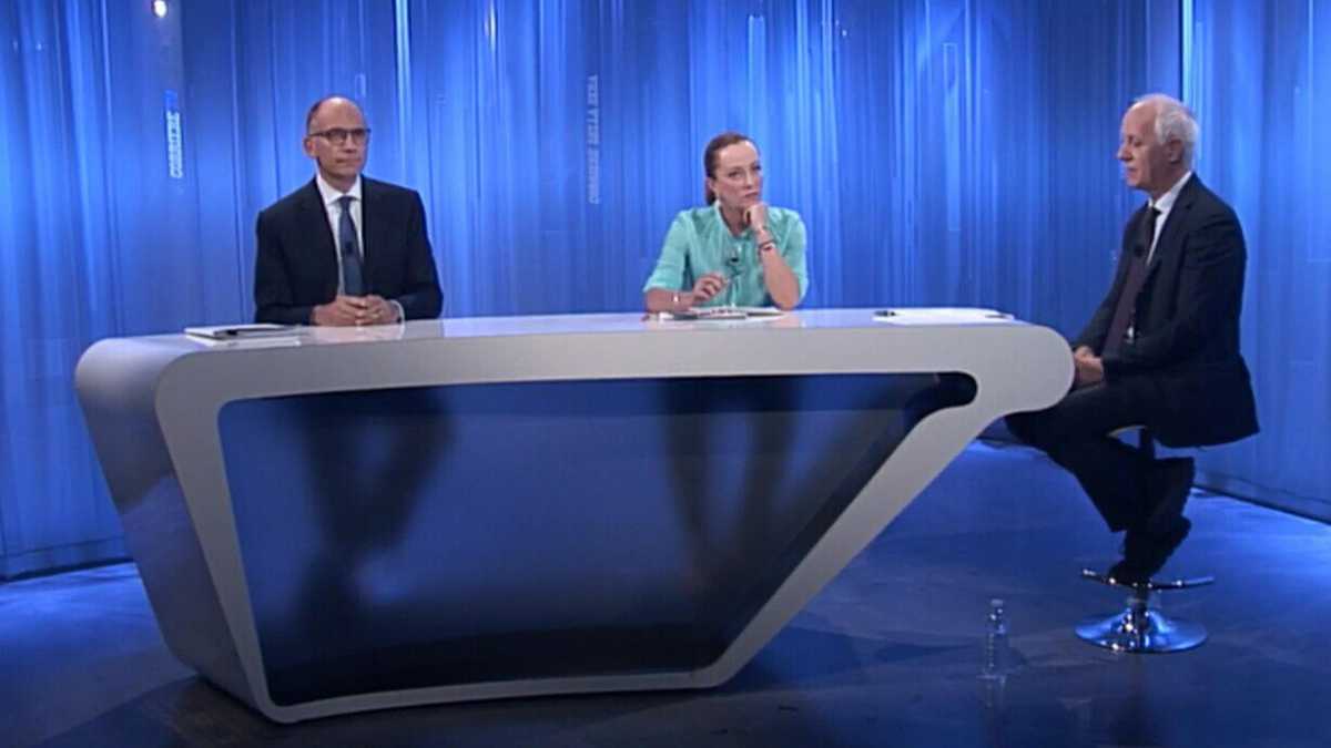 Immagine di Meloni e Letta, gli avversari complici