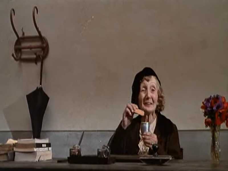 Una scena di Amarcord, film del 1973 di Federico Fellini<br /> <br />