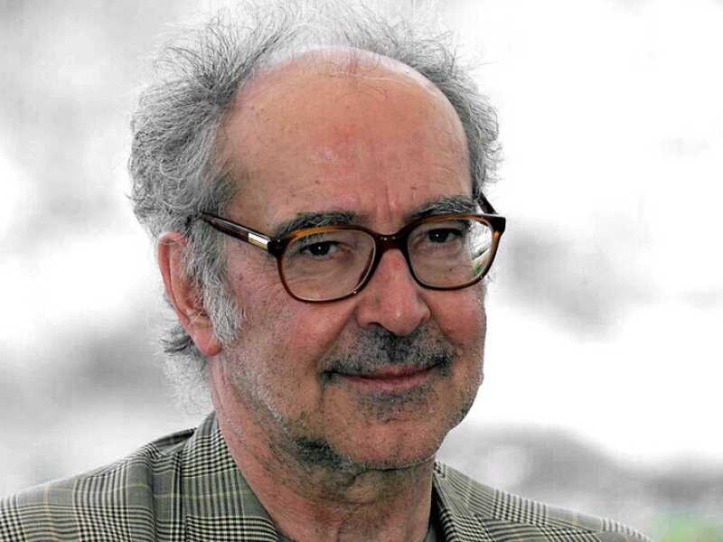 &nbsp;Jean-Luc Godard al Festival di Cannes nel 2001 (Olycom)<br />