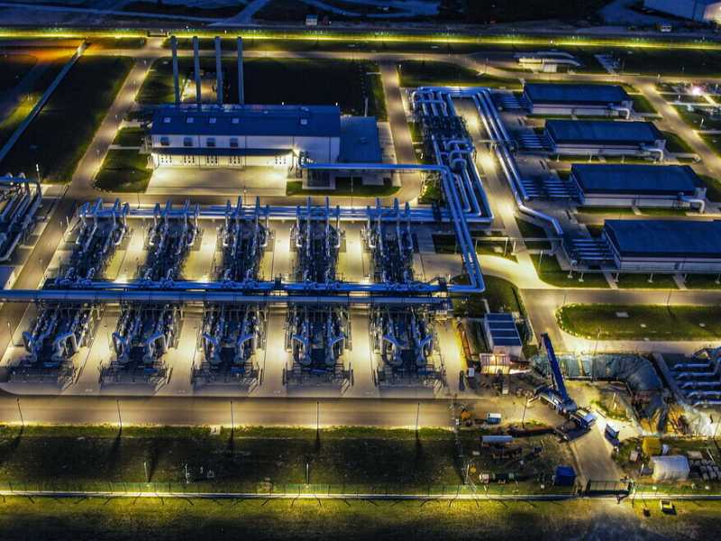 Il gasdotto Nord Stream 2 in Germania (Ansa)<br />&nbsp;