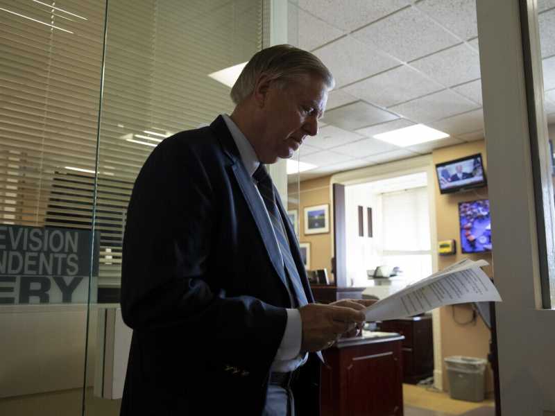 Lindsey Graham (foto Epa/Ansa) <br />
