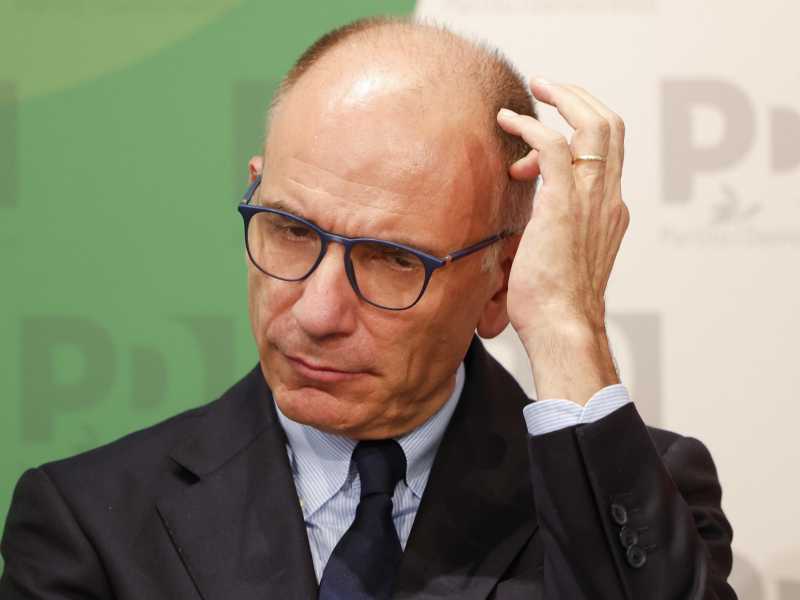 Enrico Letta (Ansa)