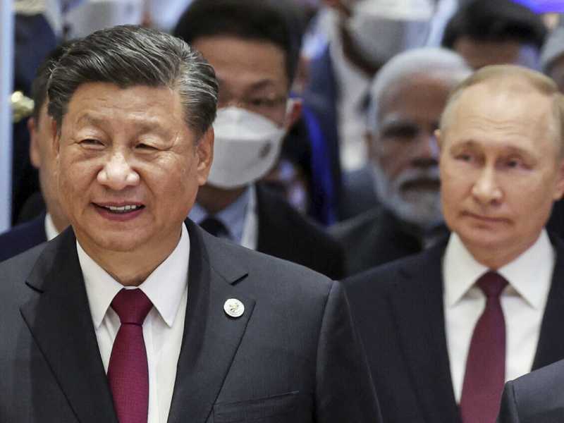 Foto di Sergei Bobylev, via Sputnik, Kremlin Pool Photo, via AP, via LaPresse <br />