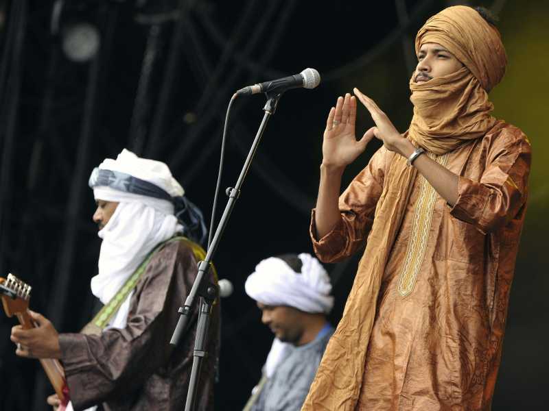 I Tinariwen nel 2014 (Ansa)