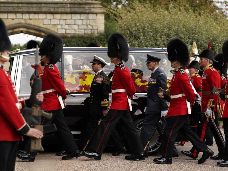 Il funerale della regina Elisabetta (LaPresse)
