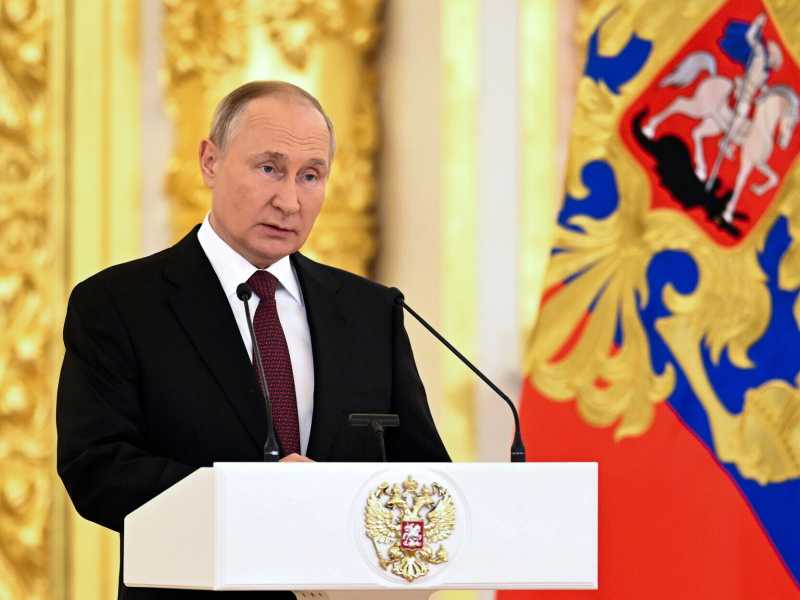 Foto di Pavel Bednyakov, Sputnik, Kremlin Pool Photo via AP, LaPresse <br />