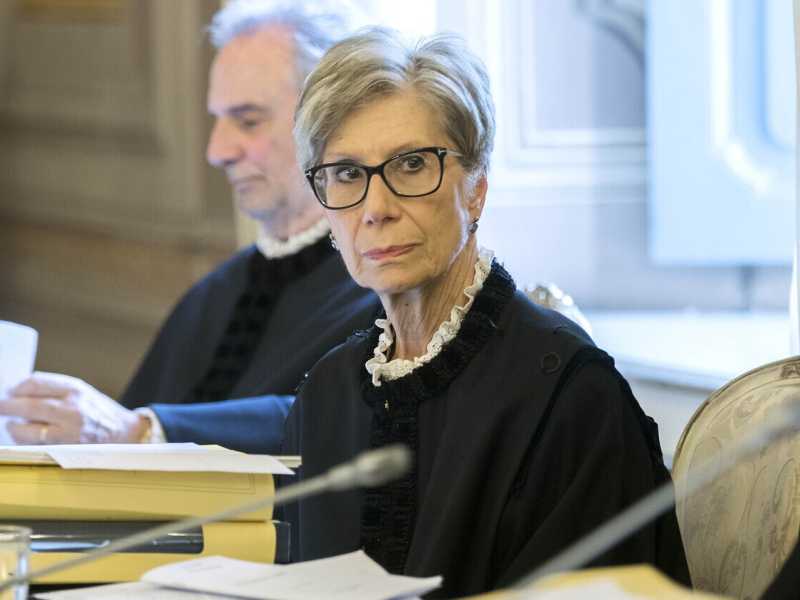 La giudice della Corte Costituzionale Silvana Sciarra (foto LaPresse)