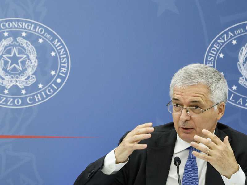 il ministro dell'Economia Daniele Franco (Ansa)