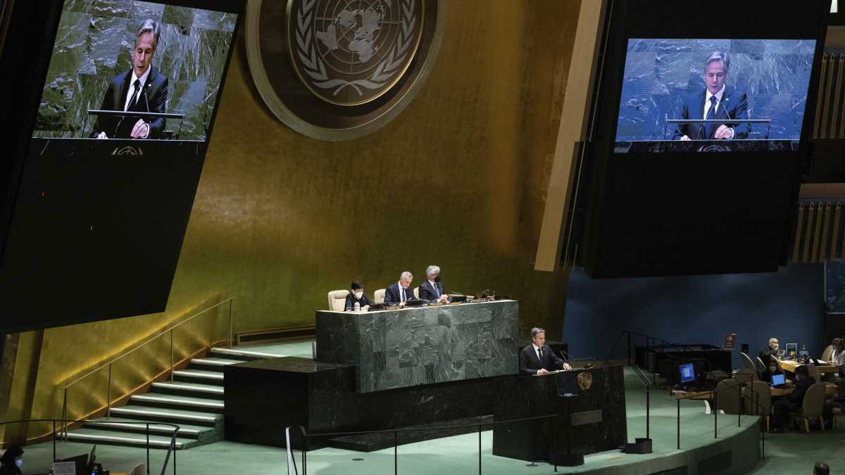 Immagine di I leader occidentali trasformano l’assemblea dell’Onu in un rally democratico