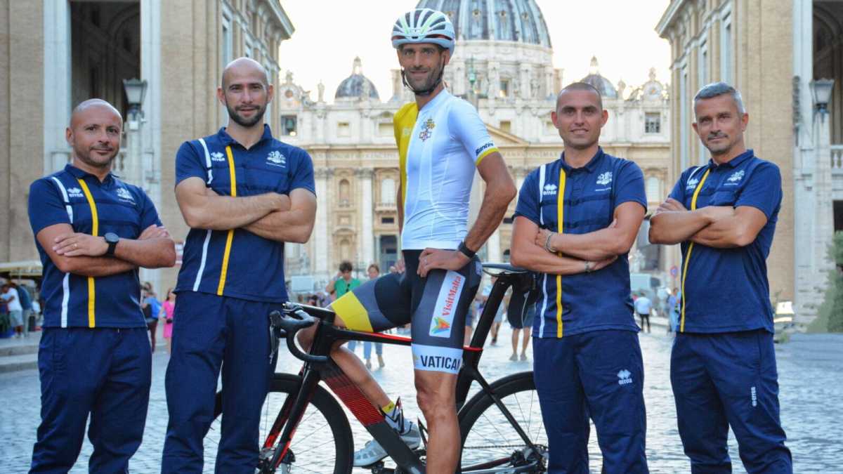 Immagine di Come pedala il Vaticano ai Mondiali di ciclismo