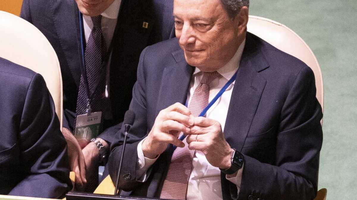 Immagine di Il discorso integrale di Draghi all'Onu: fermezza contro la guerra di Putin