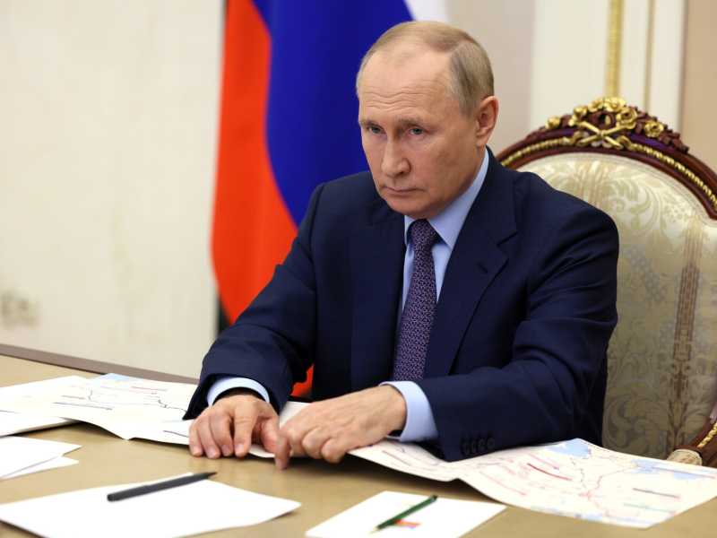 Il presidente russo Vladimir Putin (LaPresse)