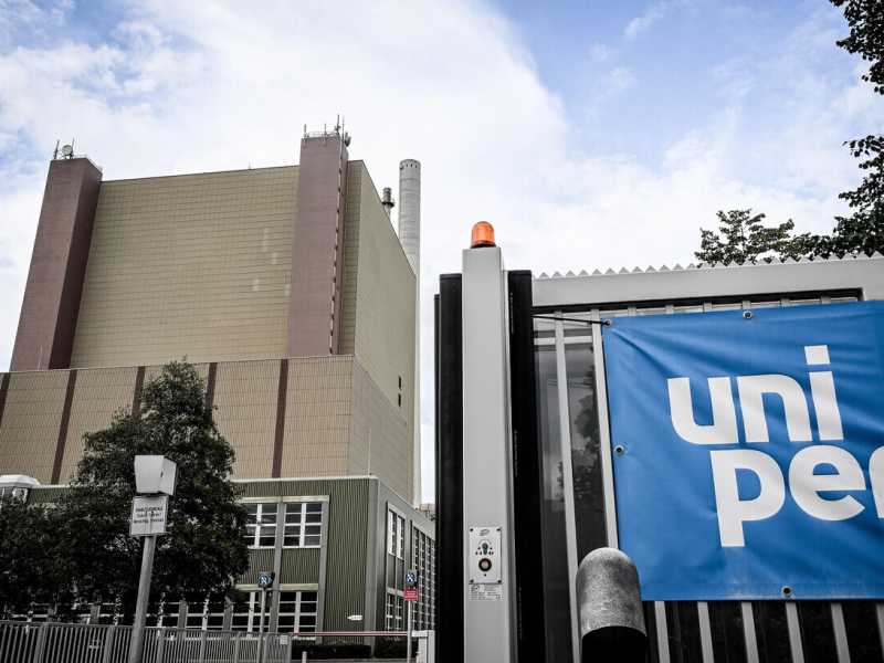 Un centro produttivo di Uniper in Germania (Ansa)