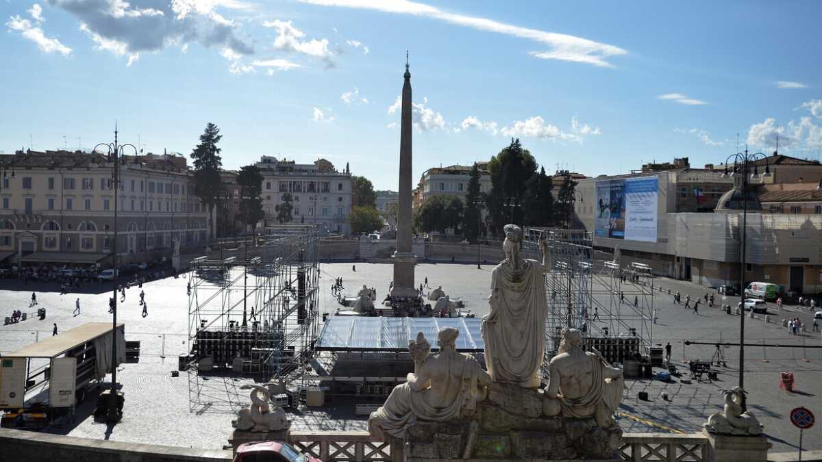 Immagine di Centrodestra, Pd, 5 stelle e Terzo polo chiudono a Roma la campagna elettorale