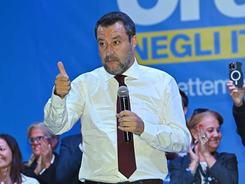 Matteo Salvini (Ansa)