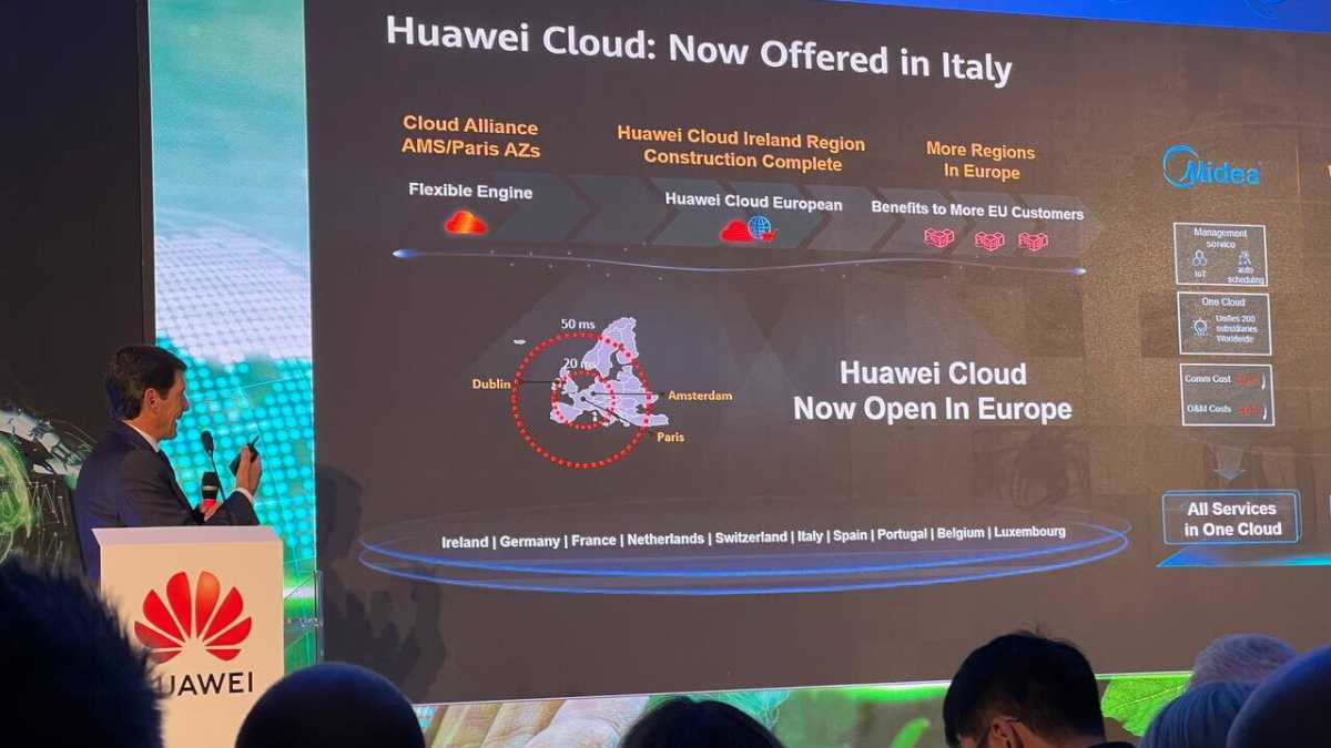 Immagine di Con la creazione di un cloud europeo Huawei prova a rassicurare la politica