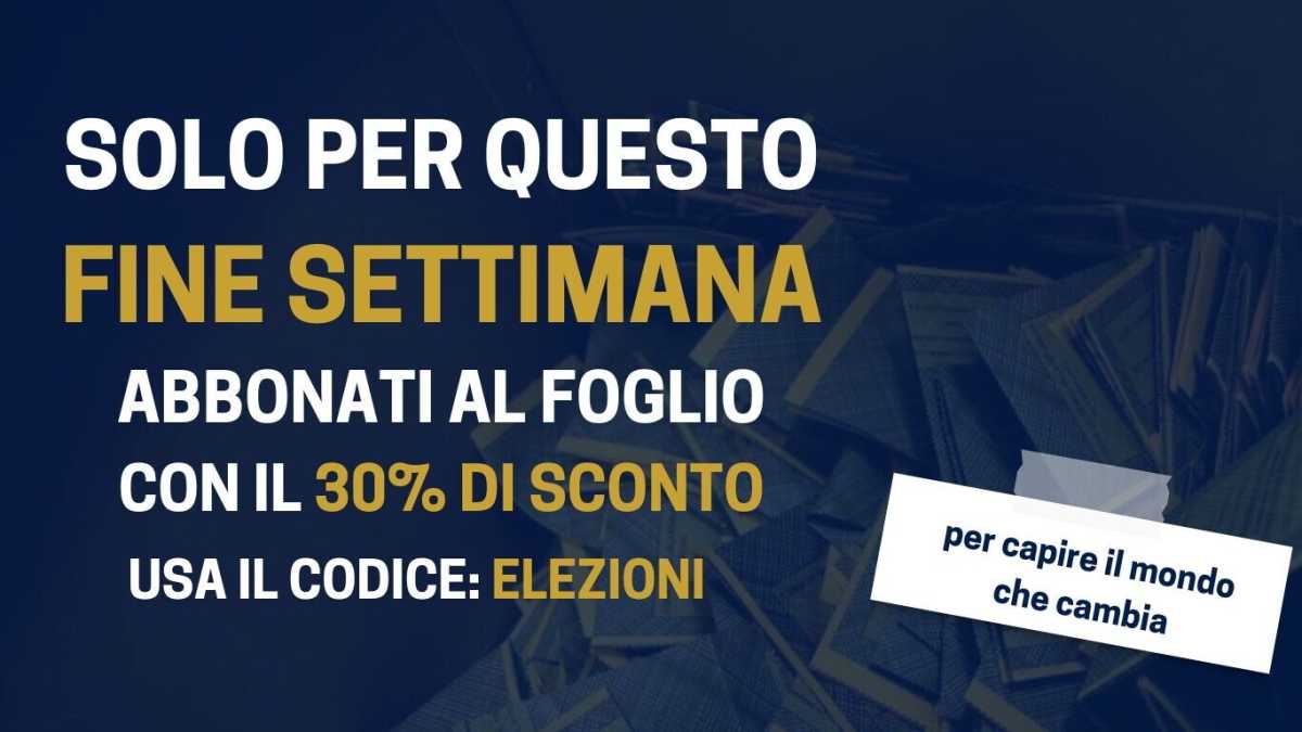 Immagine di Si vota. Abbonati al Foglio con lo sconto