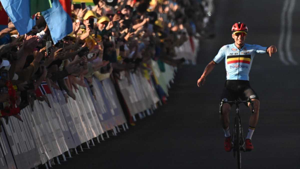 Immagine di Mondiali di ciclismo. Remco Evenepoel è Houdini
