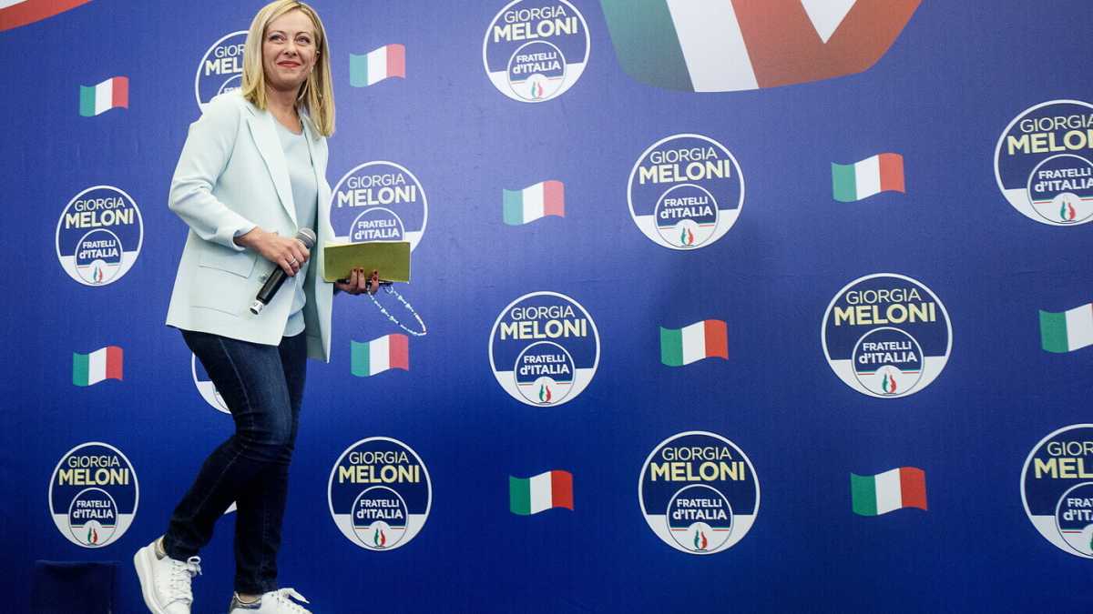 Immagine di Dal 2 per cento del 2013 al 26 di oggi. L'ascesa di Meloni