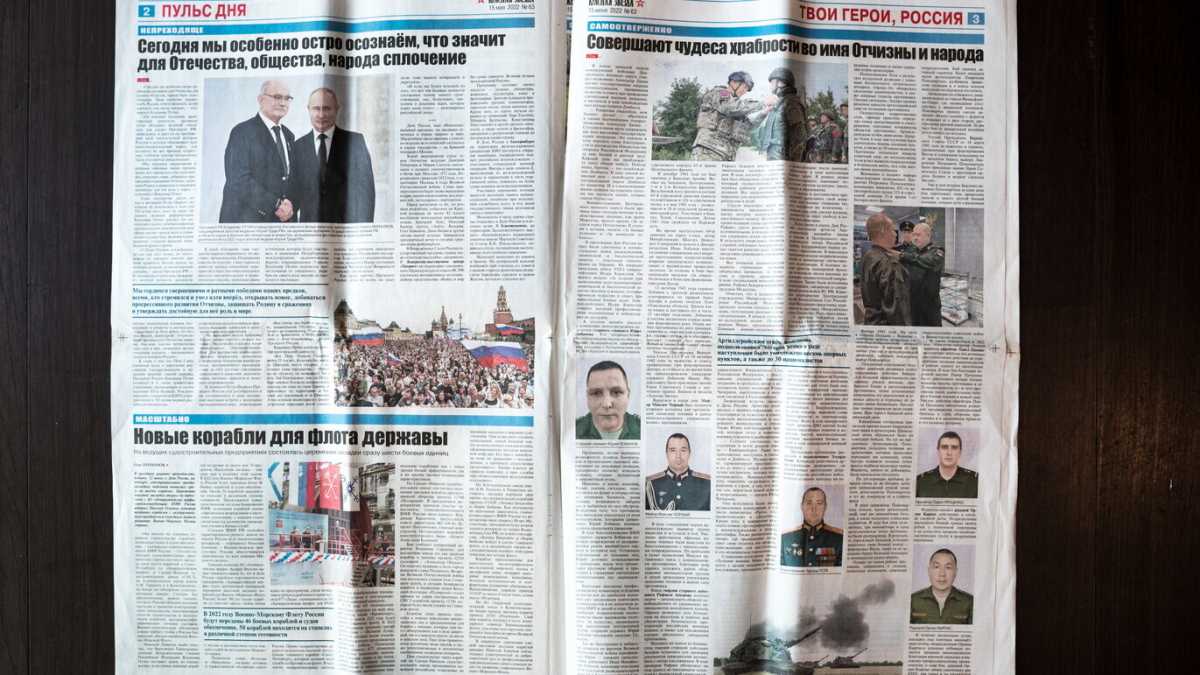 Immagine di I giornali del Cremlino. Ecco cosa hanno letto gli abitanti di Izyum durante l'occupazione